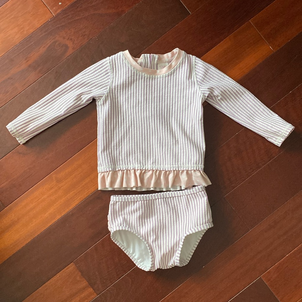 Ruffle Butts 2 piece swim set